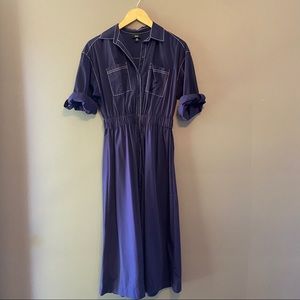 3/ $20 Navy Utility Collared Dress